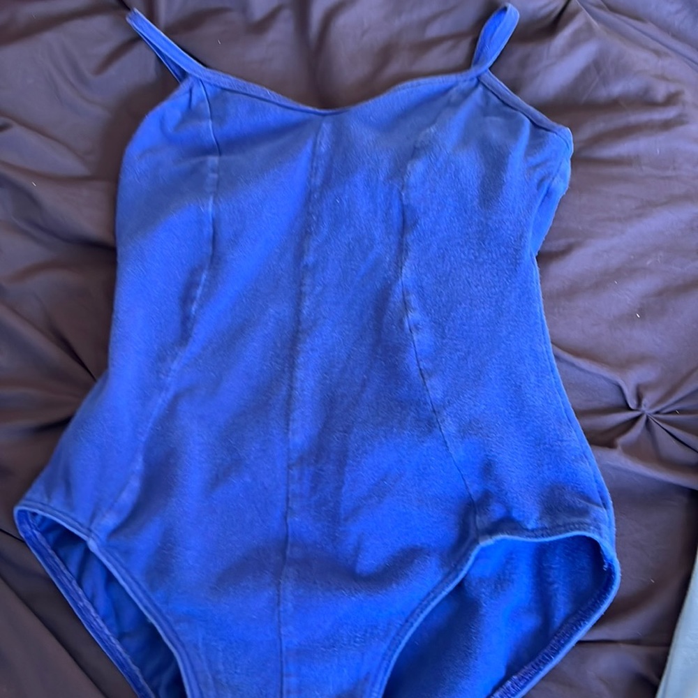 Blue Body Suit